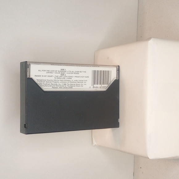 Hank Williams Jr sensational country hits vintage cassette tape polygram records - Picture 2 of 9